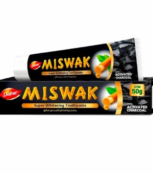 Dentifrice Miswak Charbon - Dabur